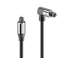 Sonero Premium optisches S/PDIF Toslink Kabel mit Winkelsteckern 1x90°, 3,0m