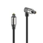 Sonero Premium optisches S/PDIF Toslink Kabel mit Winkelsteckern 1x90°, 3,0m