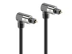 Sonero Premium optisches S/PDIF Toslink Kabel mit Winkelsteckern 2x90°, 20,0m