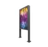 edbak Hochformat-Kiosk für den Außenbereich 75" Samsung OHF