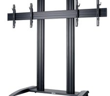 edbak Flachbildschirm-Videokonferenz-Trolley für zwei 42-55" Bildschirme