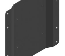 edbak VESA-Adapterplatte 200x200, schwarz