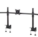 edbak Desktop-Halterung für drei 19-27"-Bildschirme, gebogen