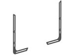 edbak Metallablage für Soundbar-Installation für LWB/PWB/TWB-Serie, schwarz