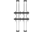 edbak Video Wall Bolt Down Floor-to-Ceiling Mount, modular 2x2, für 42-47" Bildschirme, Querformat