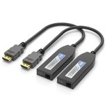 FiberX 4K Premium Hochgeschwindigkeits-HDMI-Multimode-Glasfaser-Extender-Set, mit SLS