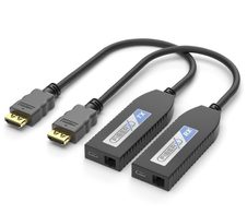 FiberX 4K Premium Hochgeschwindigkeits-HDMI-Multimode-Glasfaser-Extender-Set, mit SLS