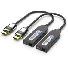 FiberX 4K Premium Hochgeschwindigkeits-HDMI-Multimode-Glasfaser-Extender-Set, mit ULS