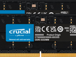Crucial RAM 64GB (2x32GB) Kit DDR5 4800MHz SODIMM schwarz