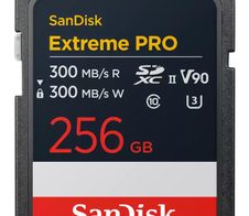 SanDisk Extreme PRO SDXC-Speicherkarte 256 GB