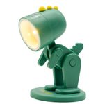 RealPower LED-Tier Taschenlampe Grüner Dino mit Sockel