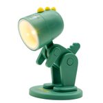 RealPower LED-Tier Taschenlampe Grüner Dino mit Sockel