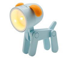 RealPower LED-Tier Taschenlampe Blauer Hund