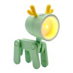 RealPower LED-Tier Taschenlampe Grünes Rentier
