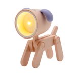 RealPower LED-Tier Taschenlampe Pinker Hund