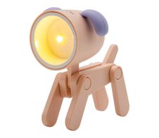 RealPower LED-Tier Taschenlampe Pinker Hund