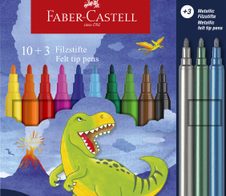 FABER-CASTELL Dino Filzstifte Mehrfarbig 3.0 mm