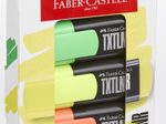 FABER-CASTELL TXTLNR SF Textmarker schwarz 1.0 - 5.0 mm Schreibfarbe: Mehrfarbig