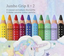 FABER-CASTELL Einhorn Jumbo Grip Buntstifte Mehrfarbig