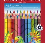 FABER-CASTELL Ergonomics Buntstifte Mehrfarbig