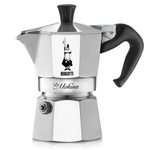 Bialetti La Mokina - Espressokocher - silber - Aluminium - für 1 Tasse