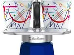 Bialetti Mini Express - Espressokocher-Set - blau + 2 Becher aus  Arte Collection Kandinsky