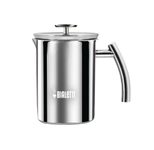 Bialetti Cappuccinatore - Milchaufschäumer - induktionsfähig - silber - Edelstahl - 330ml