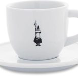 Bialetti Cappuccinotasse Istituzionale inkl. Untertasse - Porzellan - weiß - 240ml