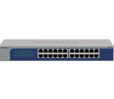 Netgear GS524-300EUS Unmanaged Gigabit-Ethernet-Switch mit 24 Ports