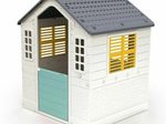 Dolu Playhouse Weiß/Blau/Gelb