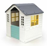 Dolu Playhouse Weiß/Blau/Gelb