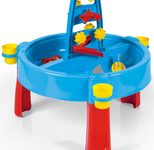 DOLU 3-in-1-Aktivitäts-Sand- und Wasserspieltisch – Aktivitätstisch für drinnen und draußen