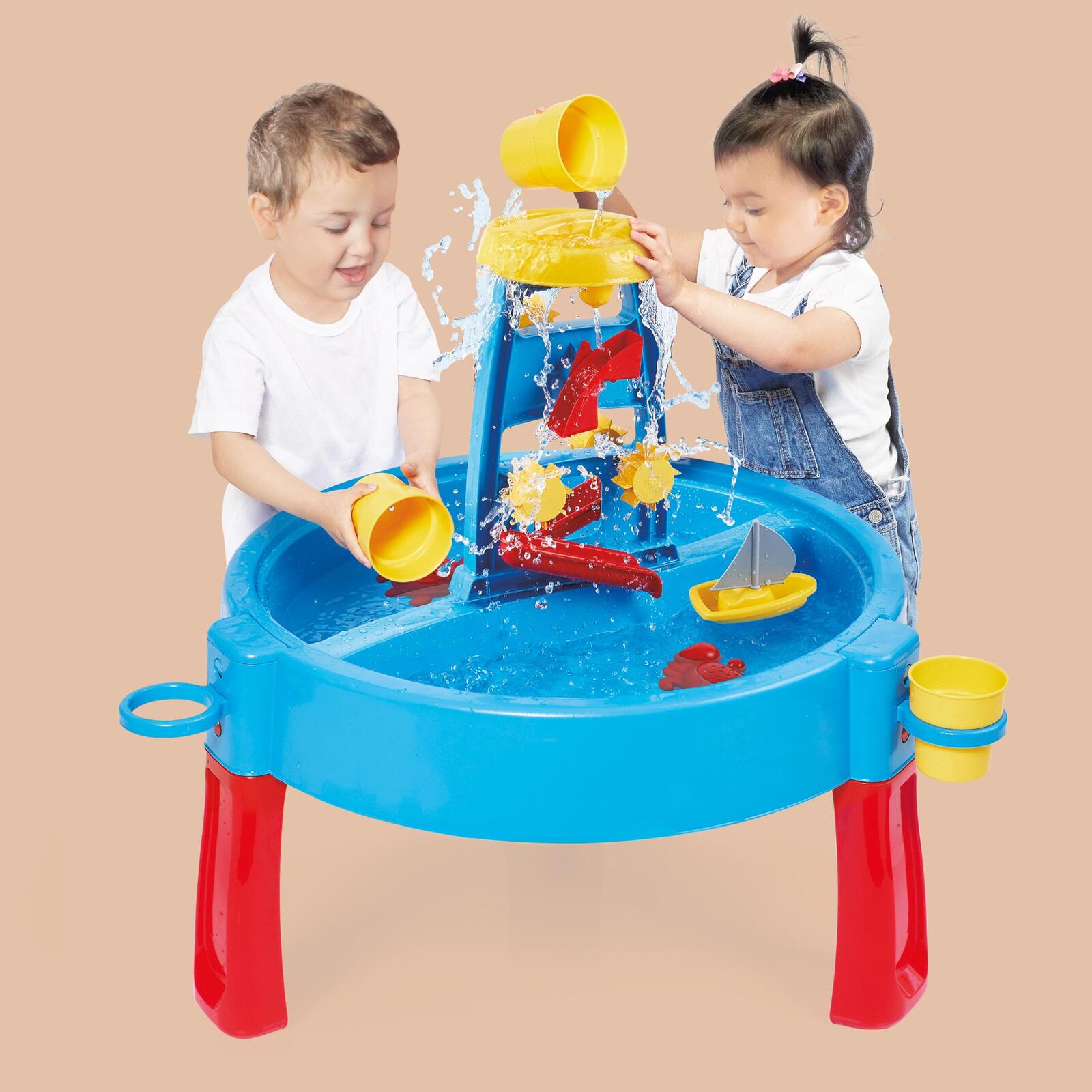 Dolu Sand- & Wassertisch für Kinder, Aktivitätstisch für Wasser- und Sandspiele Dolu Sand- & Wassertisch für Kinder, Aktivitätstisch für Wasser- und Sandspiele
