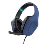 Trust Gaming GXT 415B Zirox Federleichtes Gaming-Headset - Blau