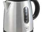 Melitta Prime Aqua mini Top Wasserkocher 1L, silber