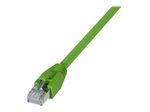 Exertis Connect Industrie-Patchkabel Cat. 6A, S/FTP (PiMF), ölbeständig, hochabriebfest, grün, 3,0 m