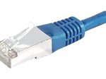 Dexlan Patchkabel Cat. 6A, S/FTP (PiMF), blau, 1,0 m