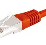 Dexlan Patchkabel Cat. 6A, F/UTP, rot, 0,3 m