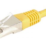 Dexlan Patchkabel Cat. 6A, F/UTP, gelb, 0,3 m