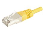 Dexlan Patchkabel Cat. 6A, S/FTP (PiMF), gelb, 3,0 m
