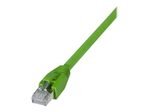Exertis Connect Industrie-Patchkabel Cat. 6A, S/FTP (PiMF), ölbeständig, hochabriebfest, grün, 1,0 m