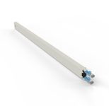 Patchbox patchbox.one Kupferkassette 30RU (1,8 m), Cat. 6a, U/FTP, PoE, blau