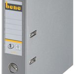 bene Ordner Rückenbreite 8,0 cm DIN A4 Kunststoff grau