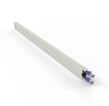 Patchbox patchbox.one Kupferkassette 30RU (1,8 m), Cat. 6a, U/FTP, PoE, violett