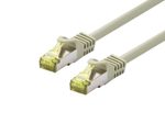LOGON Dexlan Patchkabel Cat. 6A, S/FTP (PiMF), grau, 90 m