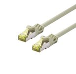 LOGON Dexlan Patchkabel Cat. 6A, S/FTP (PiMF), grau, 90 m