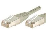 Dexlan Patchkabel Cat. 6A, F/UTP, grau, 0,15 m