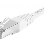 Dexlan Patchkabel Cat. 6A, F/UTP, weiß, 0,5 m