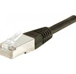 Dexlan Patchkabel Cat. 6A, S/FTP (PiMF), schwarz, 0,5 m