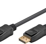 goobay DisplayPort 1.4 Kabel 1,0m schwarz